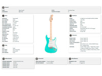 Squier Sonic Stratocaster HT MN Sea Foam Green Squier Sonic Stratocaster HT MN Sea Foam Green